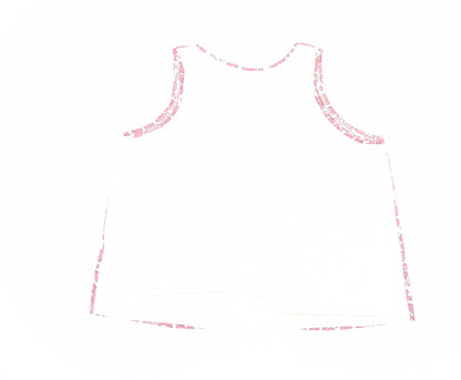 Womens UK Size 20 Marks and Spencer Pink Basic Tank