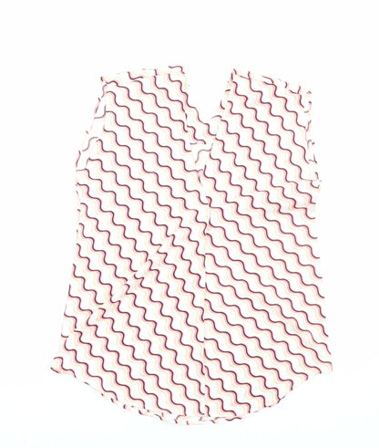 Womens UK Size 6 Marks and Spencer Multicoloured Basic Tank
