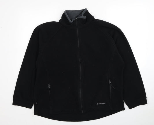 Womens UK Size 14 Mountain Life Black Jacket