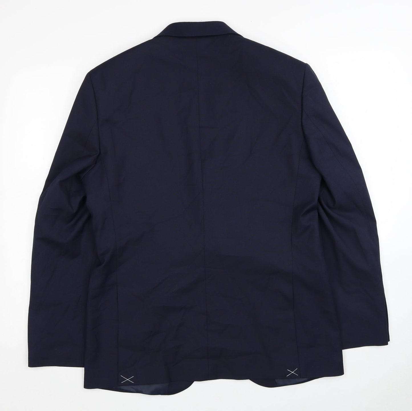 Mens UK Size L Marks and Spencer Regular Blue Suit Jacket