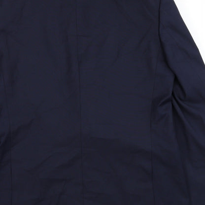 Mens UK Size L Marks and Spencer Regular Blue Suit Jacket