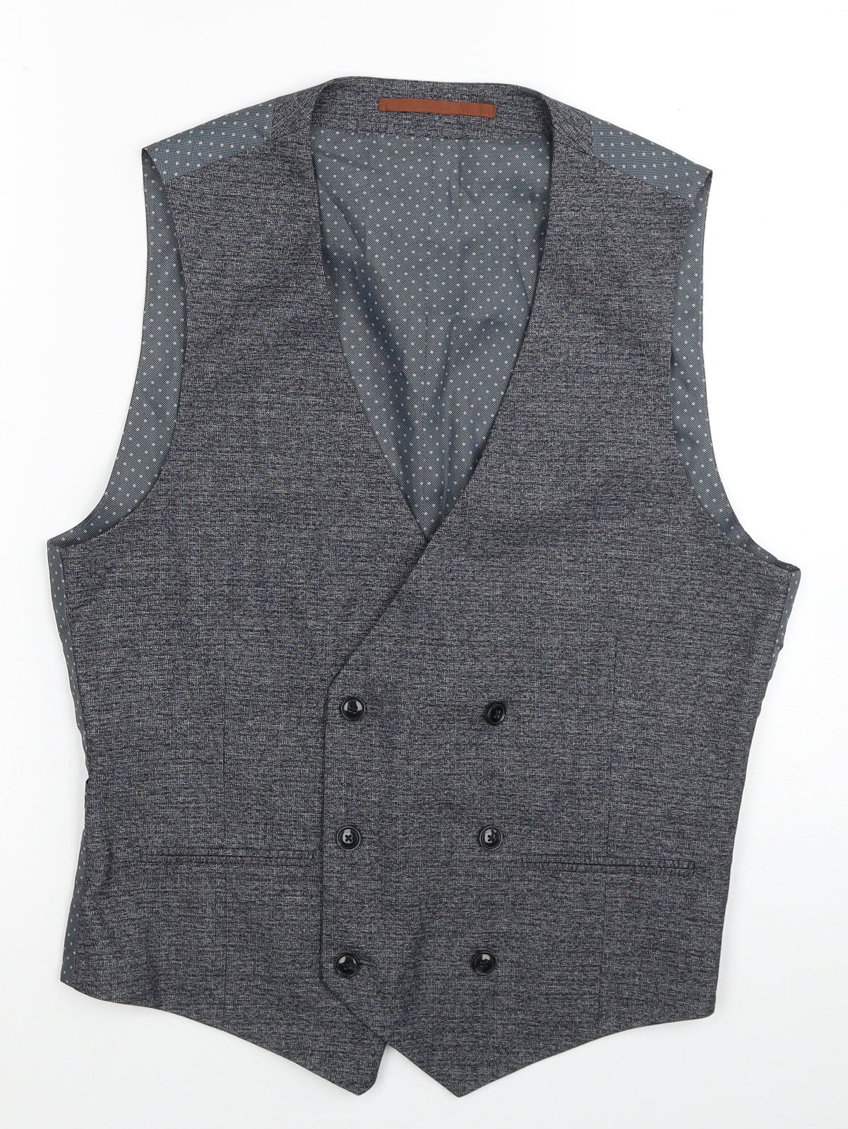 Mens UK Size S Burton Regular Grey Suit Jacket