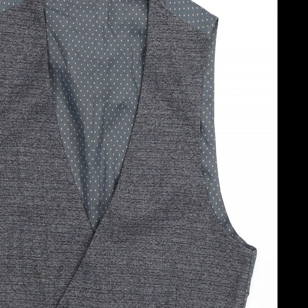 Mens UK Size S Burton Regular Grey Suit Jacket