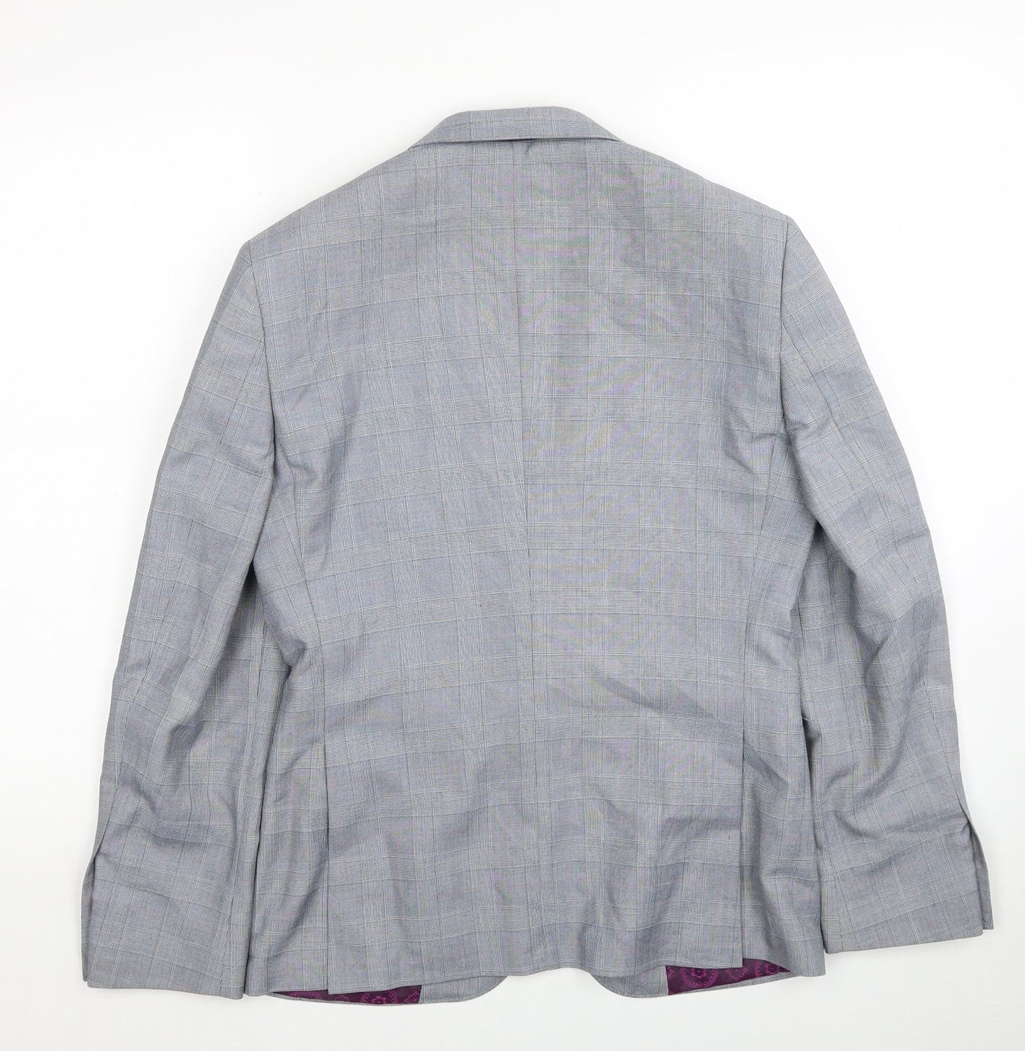Mens UK Size 36 Burton Regular Grey Suit Jacket