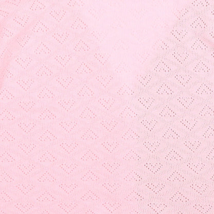 Womens UK Size L QED London Pink Cardigan Jumper