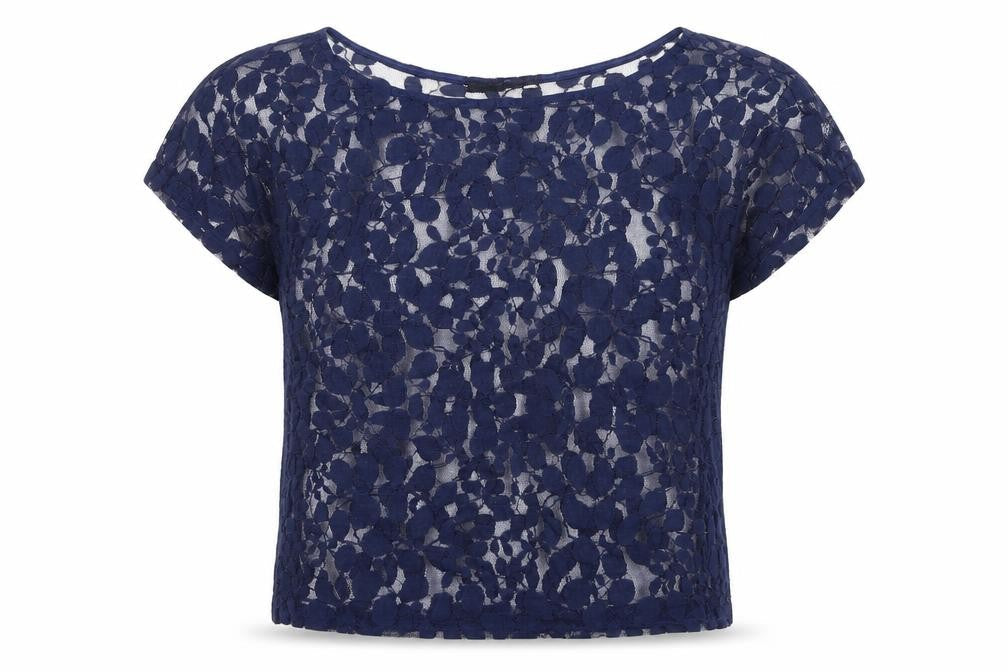 Womens UK Size 8 Atmosphere Blue Basic Blouse