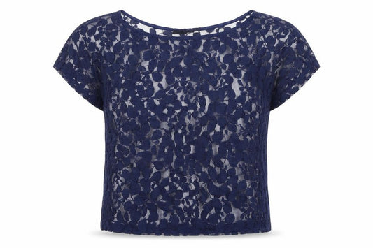 Womens UK Size 8 Atmosphere Blue Basic Blouse