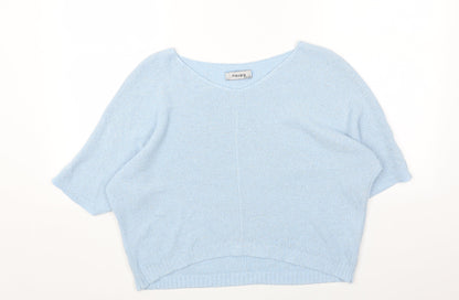 Womens UK Size One Size Alexara Blue Pullover Jumper