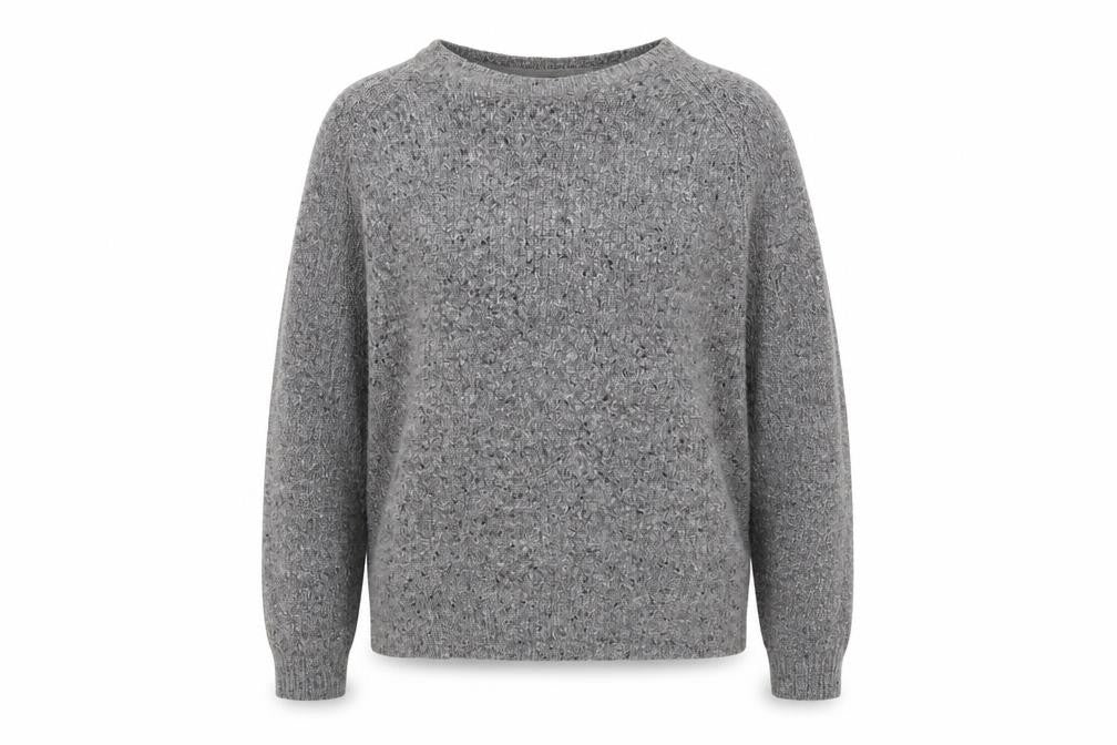 Womens UK Size L Marks and Spencer Grey Pullover Jumper