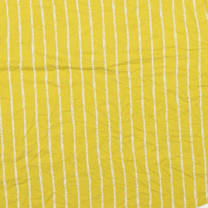 Womens UK Size 12 Marks and Spencer Yellow Basic T-Shirt