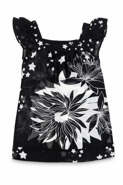 Womens UK Size 12 New Look Black Basic Blouse