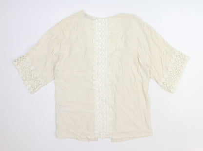 Womens UK Size M Blooming Marvellous White Basic Blouse