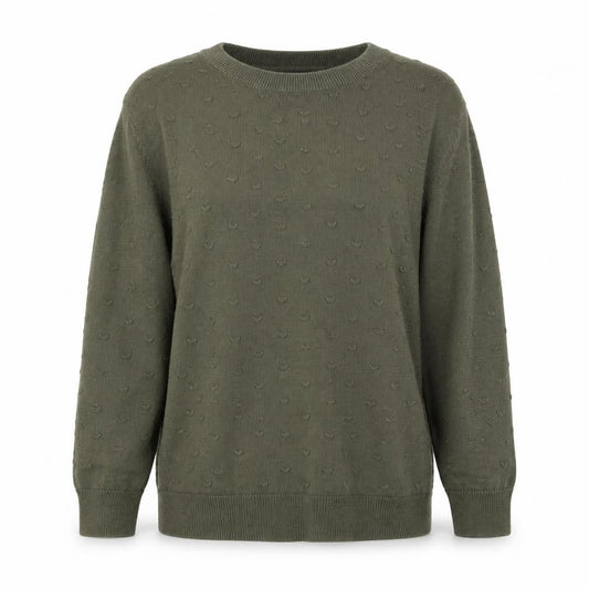 Womens UK Size 8 TU Green Pullover Jumper