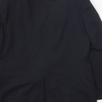 Mens UK Size 42 Burton Regular Blue Suit Jacket