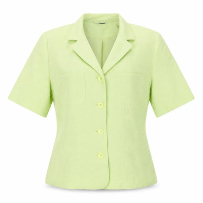George Womens Green Polyester Jacket Suit Jacket Size 12