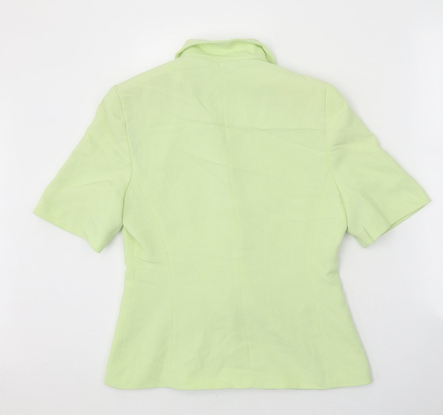 George Womens Green Polyester Jacket Suit Jacket Size 12