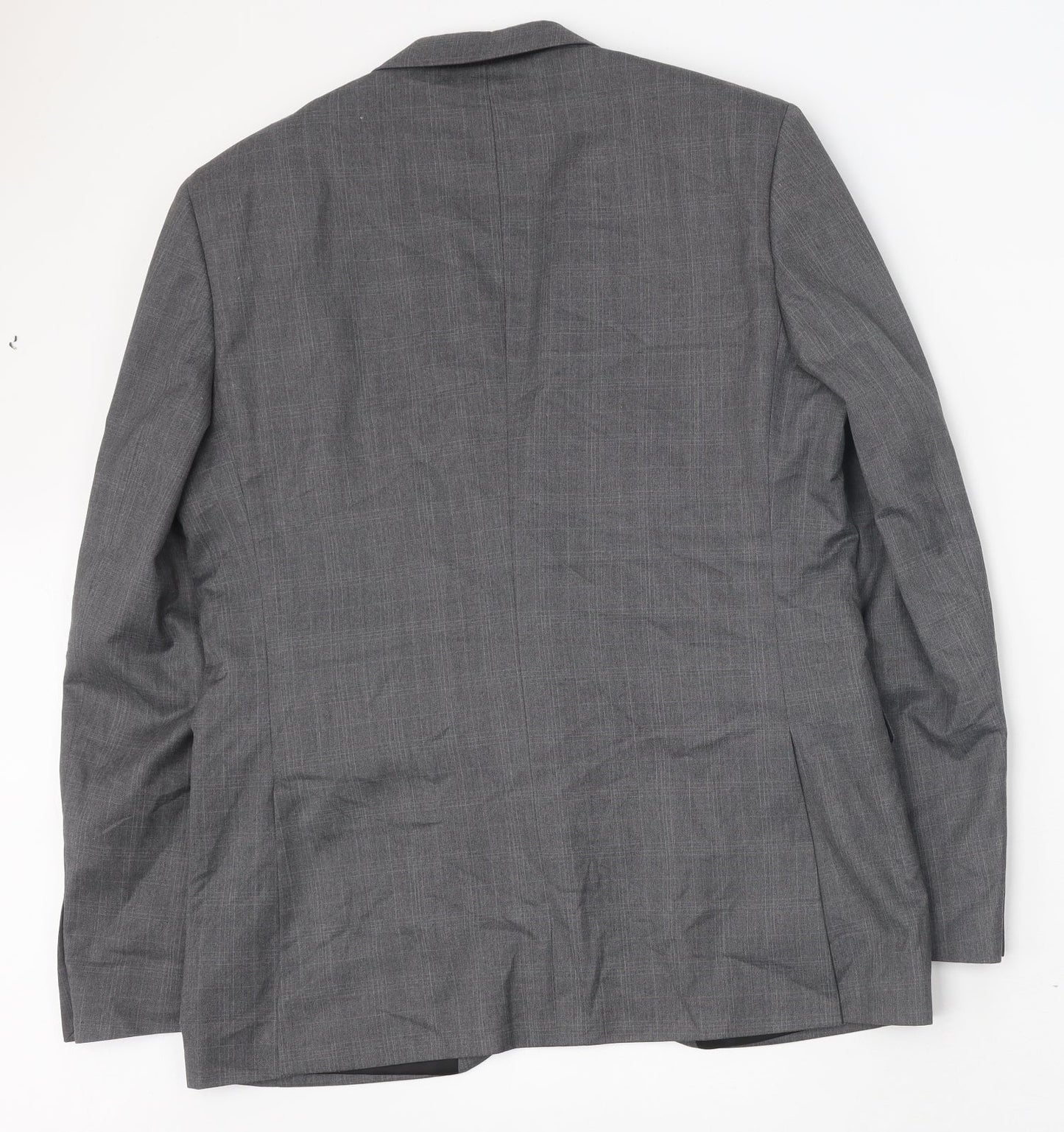 Mens UK Size 42 Burton Regular Grey Suit Jacket