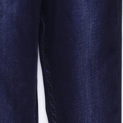 Mens UK Size 28 in Topman Regular Fit Skinny Blue Jeans