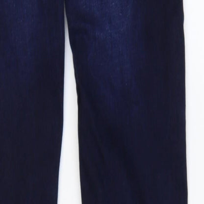 Mens UK Size 28 in Topman Regular Fit Skinny Blue Jeans