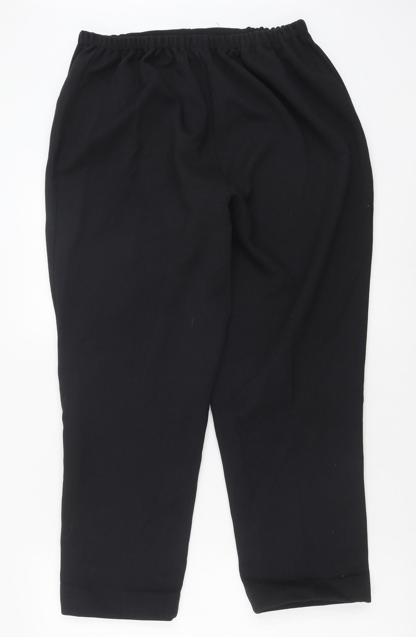 Womens UK Size 22 Saira of Manchester Regular Fit  Black Trousers