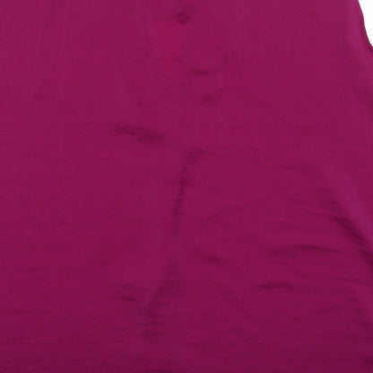Womens UK Size 22 Marks and Spencer Purple Basic Tank
