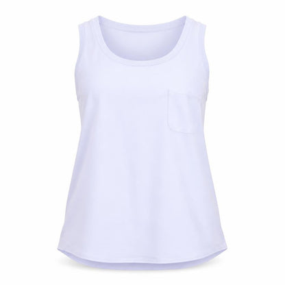 Womens UK Size 12 Papaya Blue Basic Tank