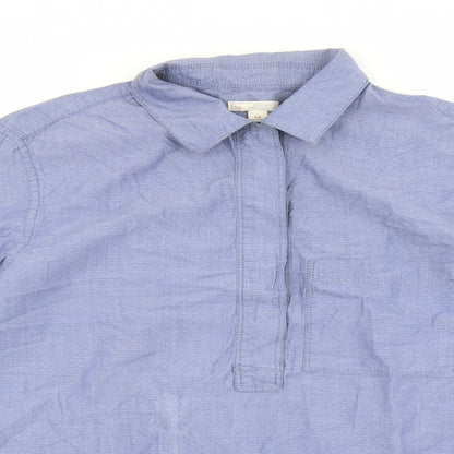 Mens UK Size S Gap Blue  Button-Up Long Sleeve Casual Shirt
