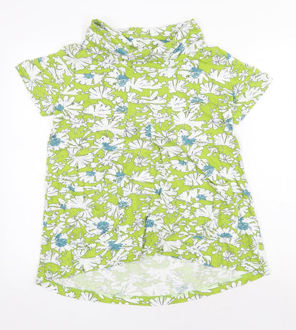 Womens UK Size S Tara Clothing Green Tunic T-Shirt