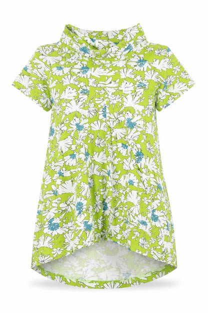 Womens UK Size S Tara Clothing Green Tunic T-Shirt