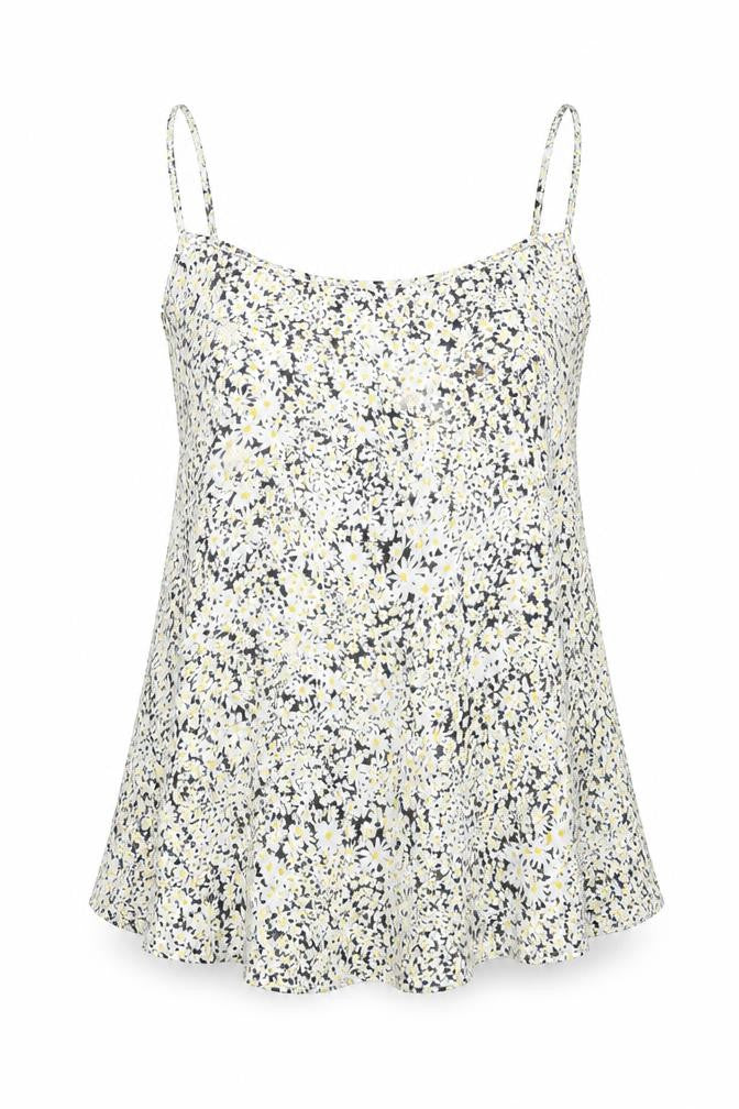 Womens UK Size 10 River Island White Basic Tank