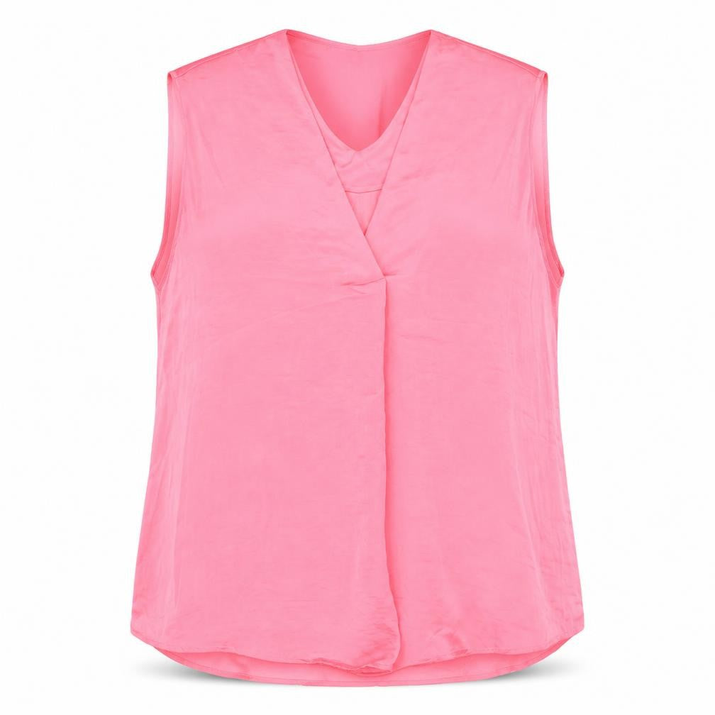 Womens UK Size 14 Marks and Spencer Pink Basic Tank