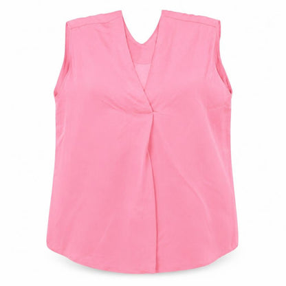 Womens UK Size 14 Marks and Spencer Pink Basic Tank