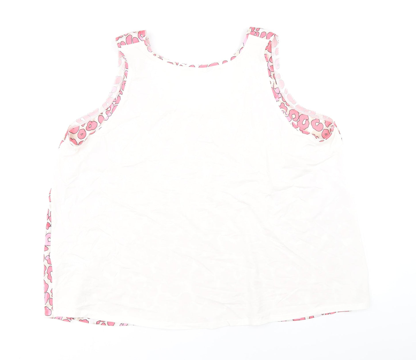 Womens UK Size 18 Marks and Spencer Pink Basic Tank