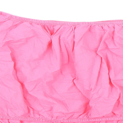 Womens UK Size 20 Marks and Spencer Pink Cropped Blouse