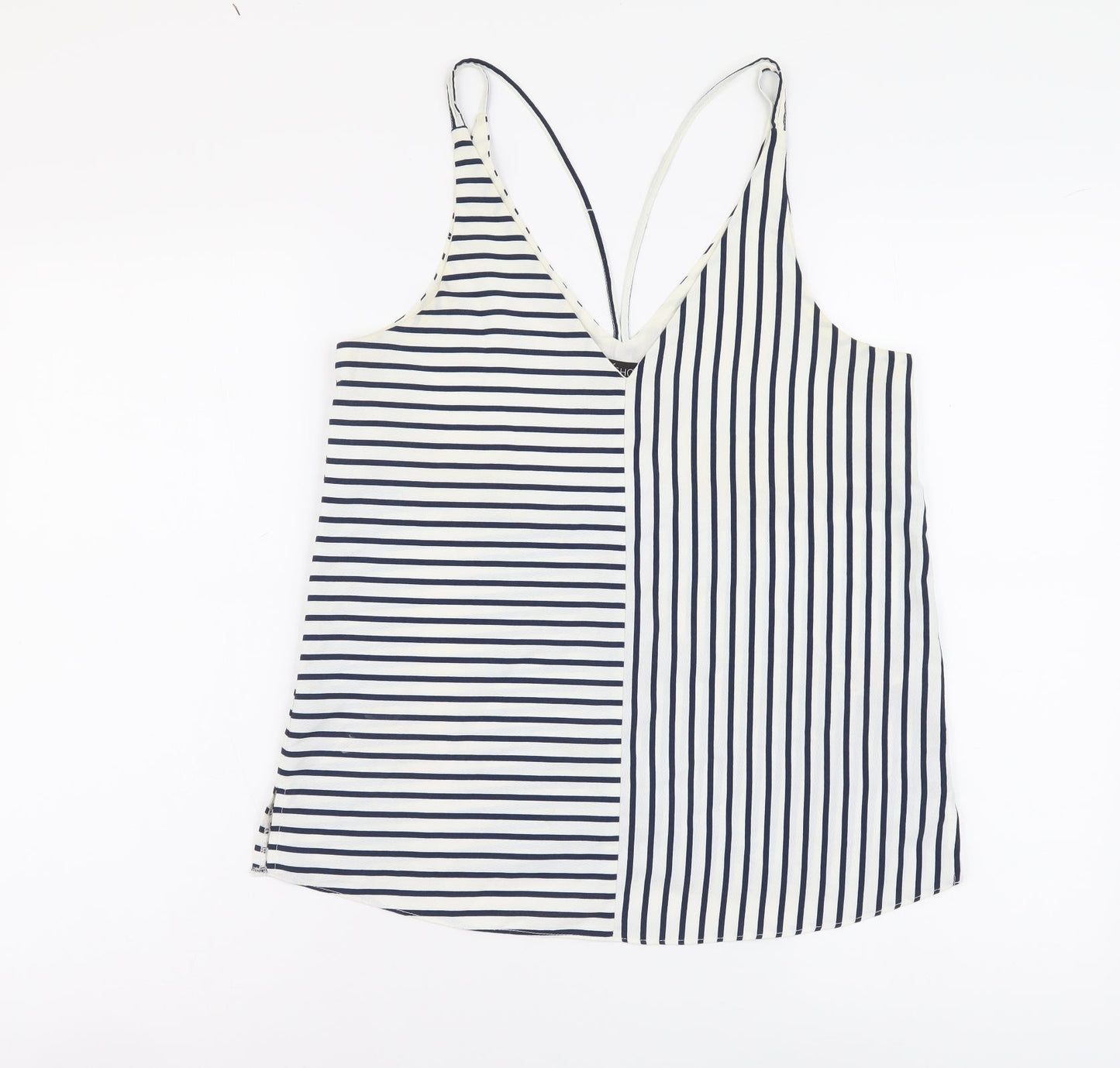 Womens UK Size 10 Topshop Blue Camisole Tank