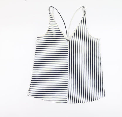 Womens UK Size 10 Topshop Blue Camisole Tank