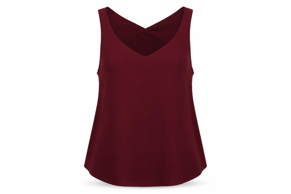 Womens UK Size 10 River Island Purple Camisole Tank