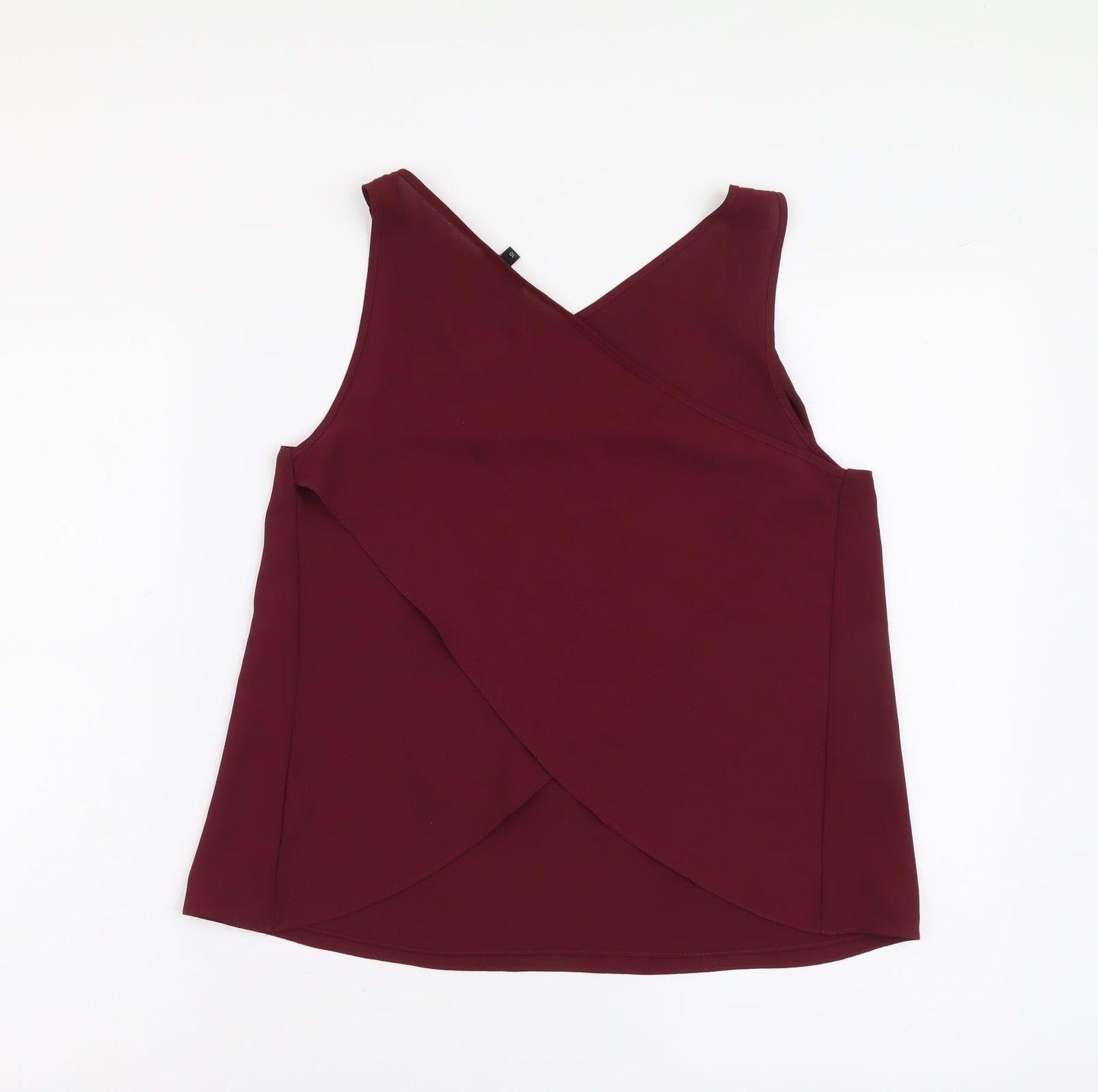 Womens UK Size 10 River Island Purple Camisole Tank