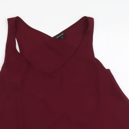 Womens UK Size 10 River Island Purple Camisole Tank