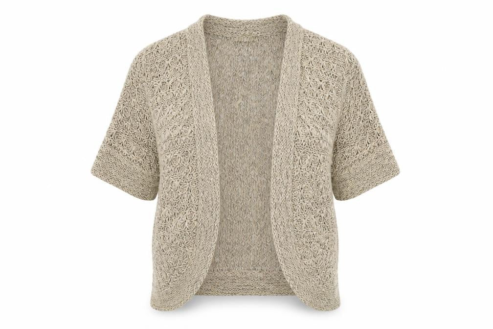 Womens UK Size 10 TU Brown Cardigan Jumper