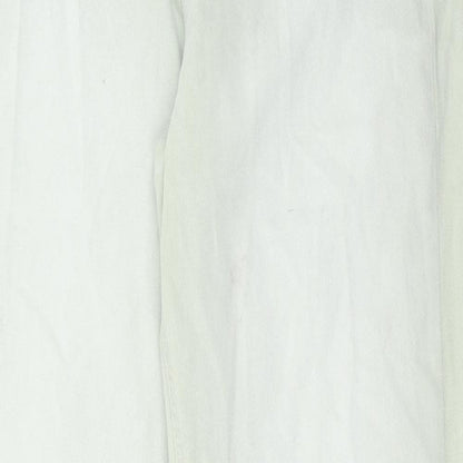Womens UK Size 12 Marks and Spencer Regular Fit Skinny Green Jeans