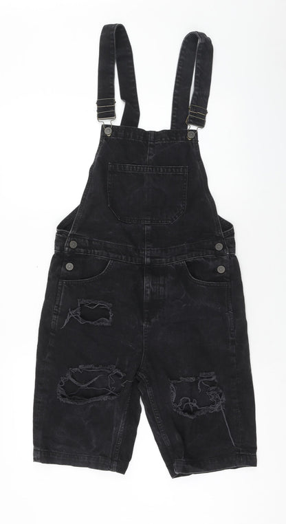 Womens UK Size S ASOS One-Piece Black Shorts