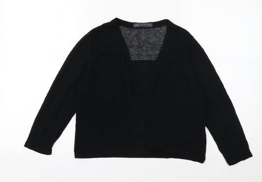Womens UK Size 12 Marks and Spencer Black Cardigan Jumper