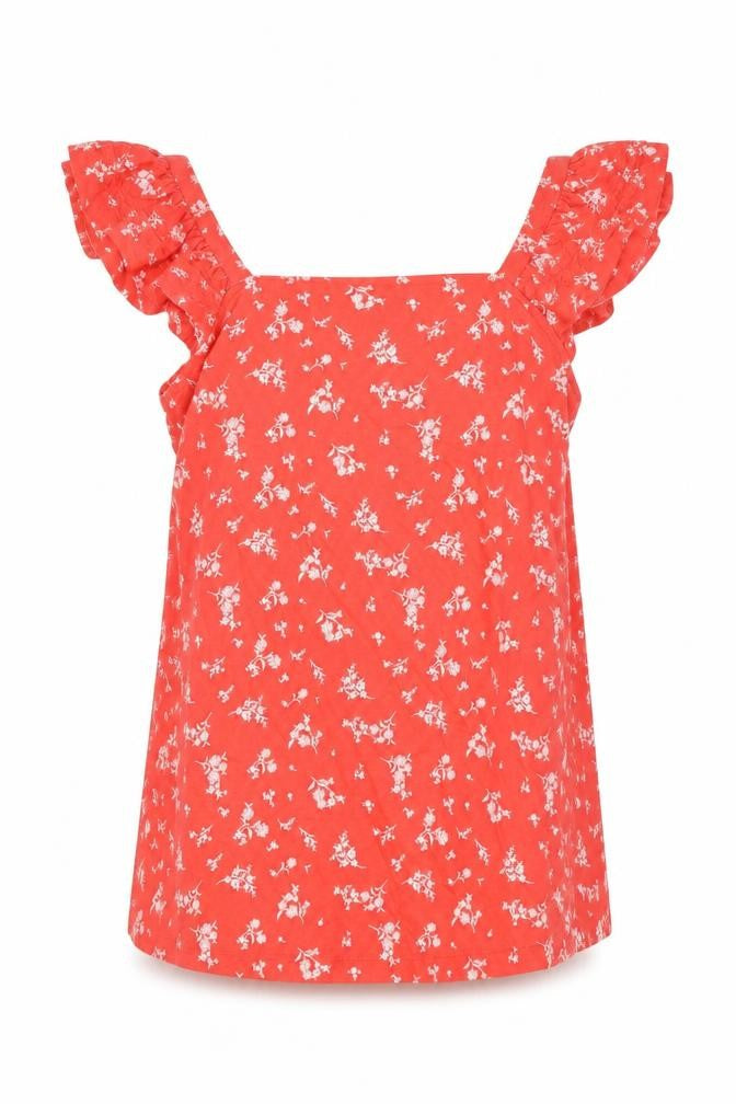Womens UK Size 8 Marks and Spencer Red Basic Tank