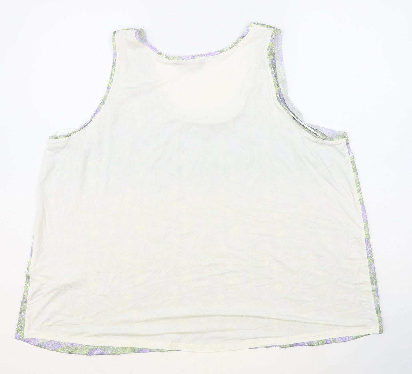 Womens UK Size 20 Marks and Spencer Multicoloured Basic Tank