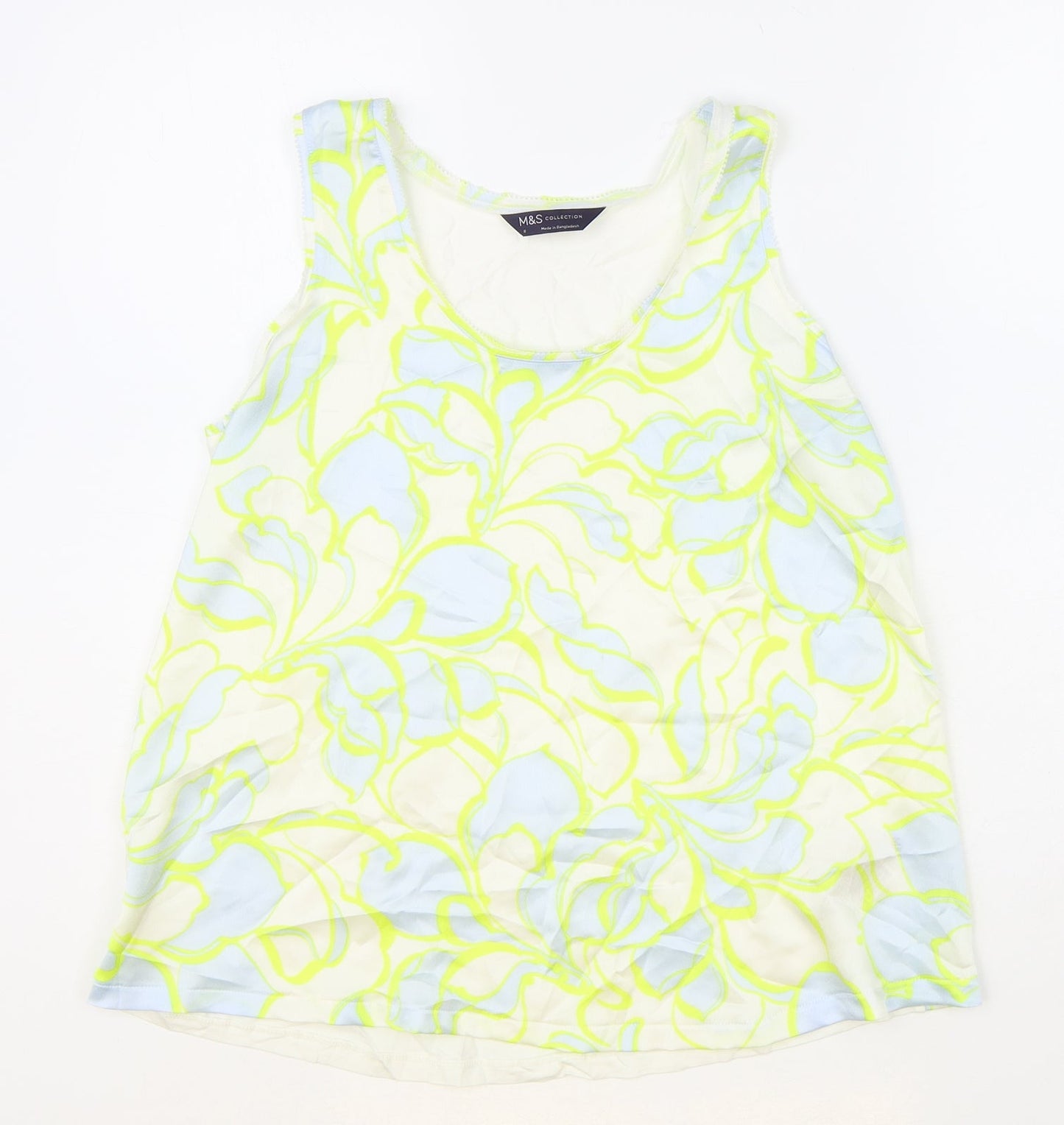 Womens UK Size 8 Marks and Spencer Multicoloured Basic Blouse
