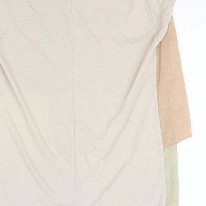 Zara Womens Brown Polyester Basic T-Shirt Size S Scoop Neck