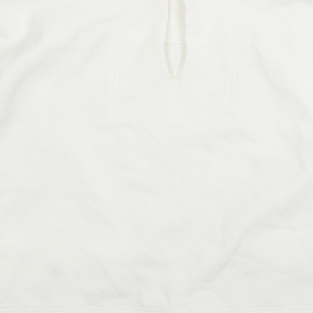 Womens UK Size XS Zara White Basic Blouse