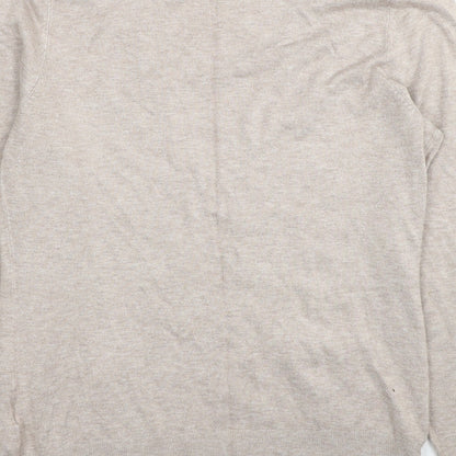 Womens UK Size M Yessica Beige Cardigan Jumper