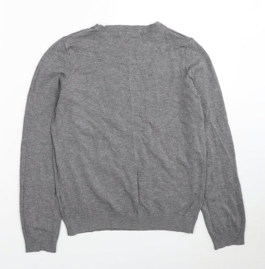 Womens UK Size S H&M Grey Pullover Jumper